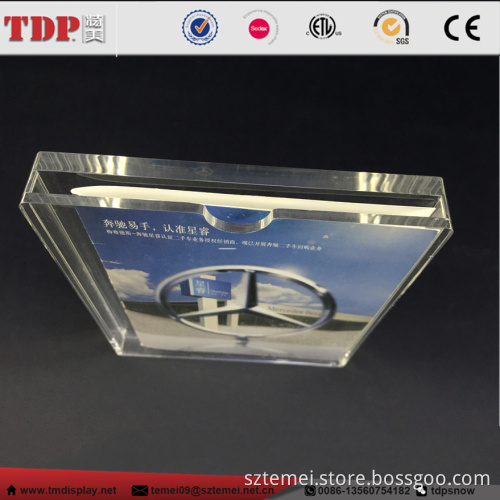 2016 factory manufacturer Christmas gift custom acrylic photo frame